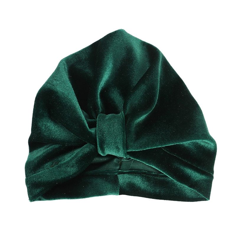 Velvet Baby Beanie Hat for Girls and Boys - Mouraia Fashion