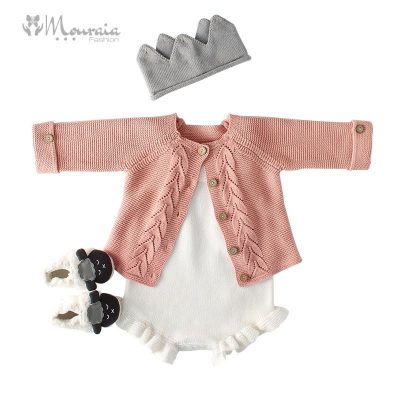 Cotton Knitted Baby Romper for Girls and Boys