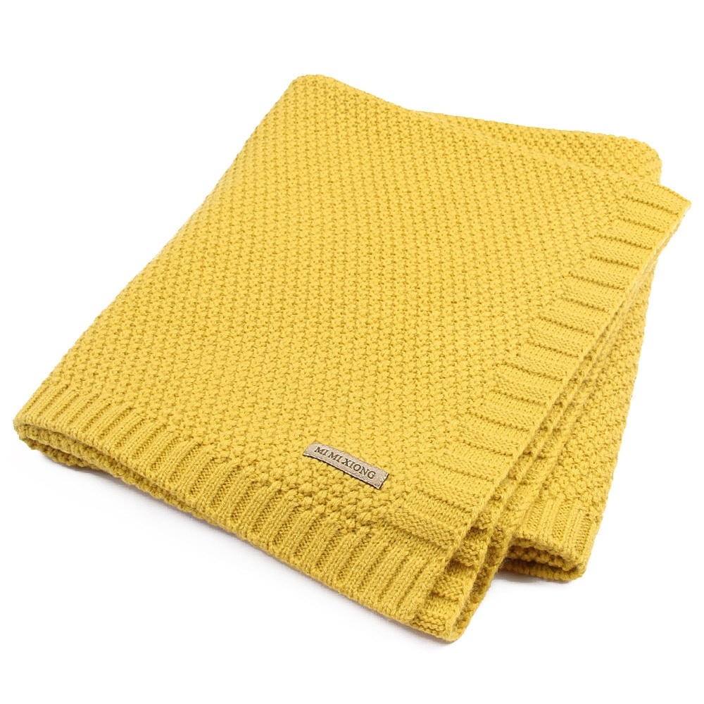 High Quality Super Soft Knitted Baby Blanket Mouraia Fashion