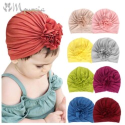 Cotton Baby Girl Beanie Hat